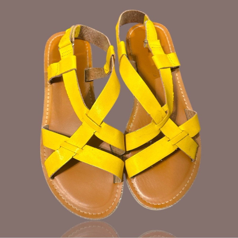 CL by Laundry Yellow Sandals